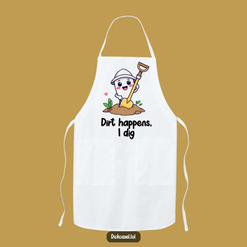 Funny Trowel Digging Apron - Chef's Garden Workwear Gift