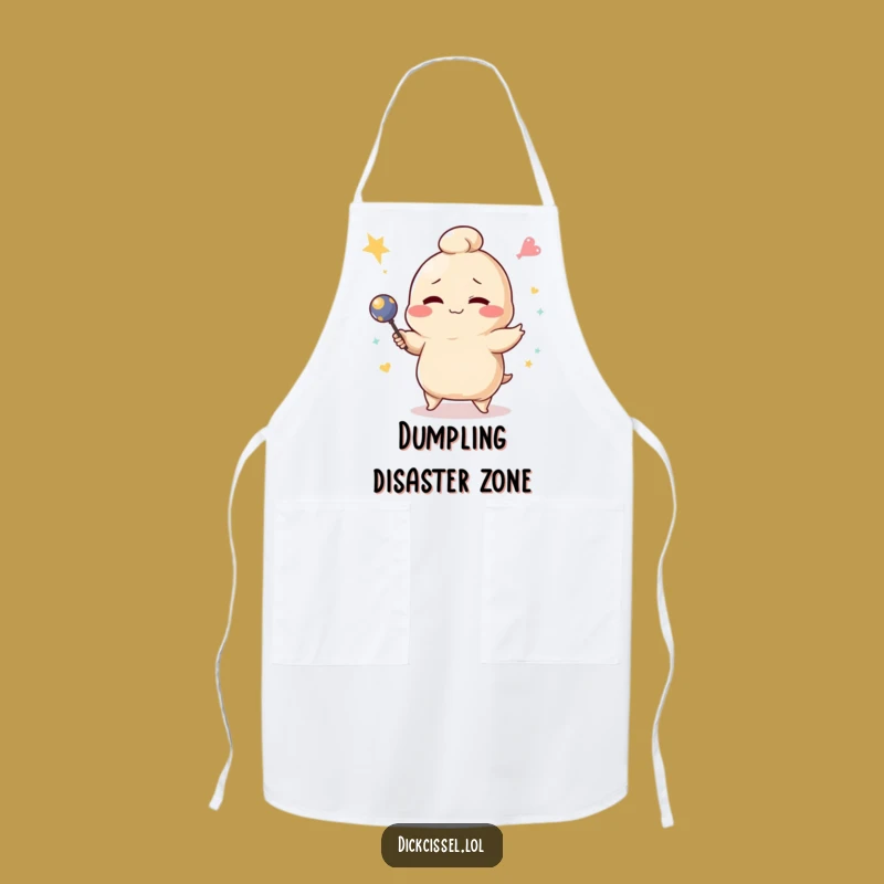Funny Dumpling Juggling Apron: Hilarious Kitchen Wear for Culinary Comedians