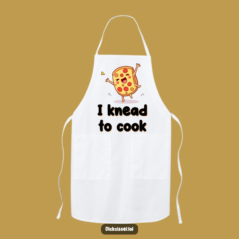 Funny Pizza Party Apron - Cook with Joy and Delicious Celebration
