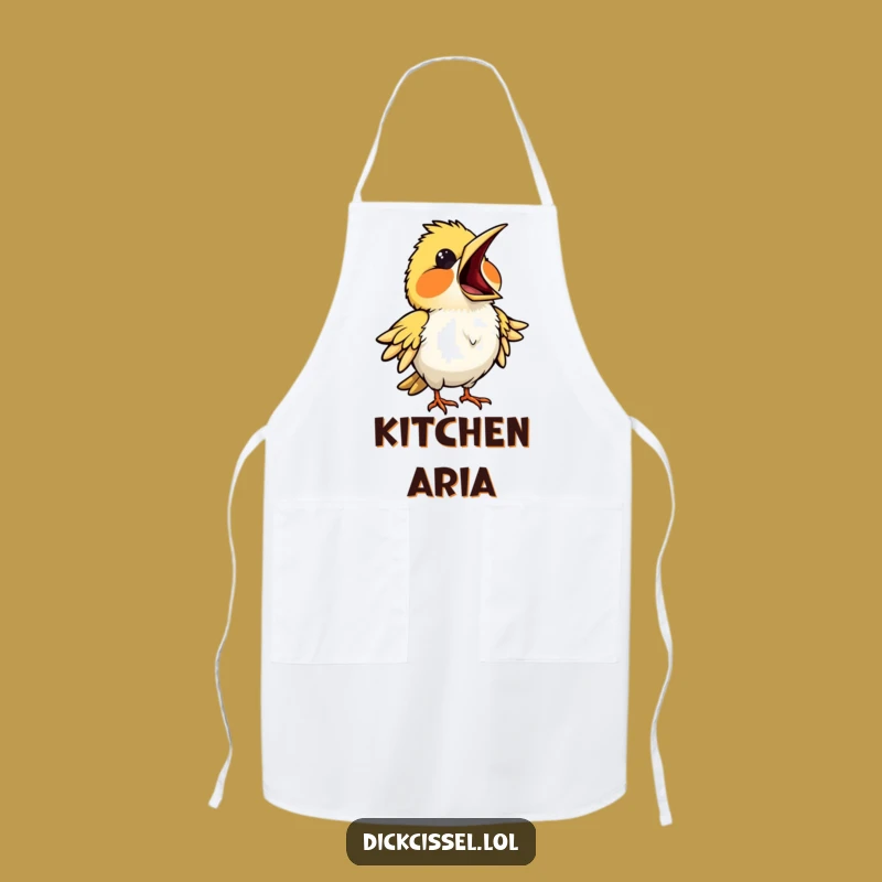 Funny Opera Bird Apron - Kitchen Performance & Gift