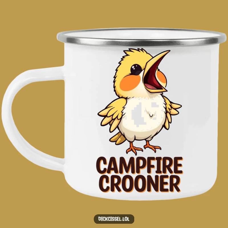 Funny Opera Bird Camping Mug - Outdoor Performance & Humor Gift