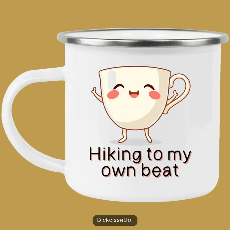 Durable Funny Dancing Teacup Camping Mug - Outdoor Fun, Perfect Funny Gift