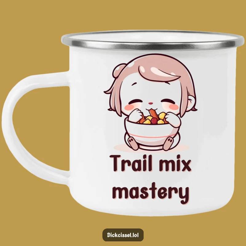 Funny Snack Camping Mug: Trail Snack Stuffer, Rugged Gift