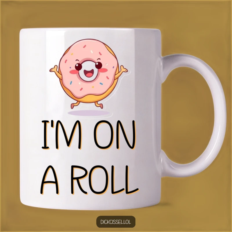 Funny Doughnut Jig Mug: A Sweet and Hilarious Treat for Coffee Lovers