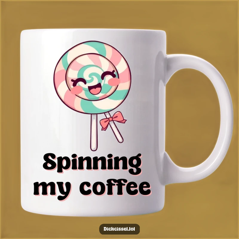 Funny Lollipop Spin Mug: A Cheerful and Joyful Gift for Sweet Fun