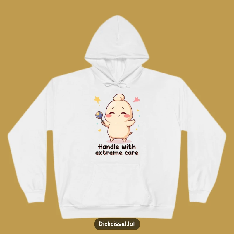 Funny Dumpling Juggling Hoodie: Cozy & Hilarious Cartoon Sweatshirt Gift