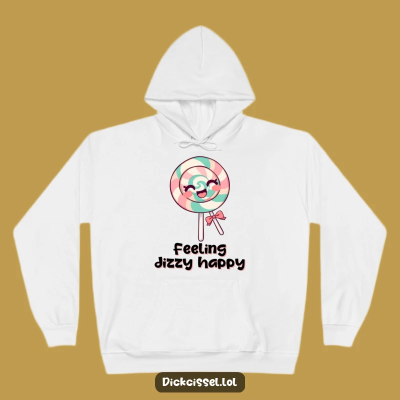 Funny Lollipop Spin Hoodie: Cozy Up in Joyful Whirling Comfort
