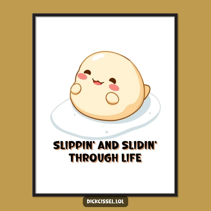 Funny Dumpling Wall Art: Free Printable Downloadable Decor - Humorous Gift!