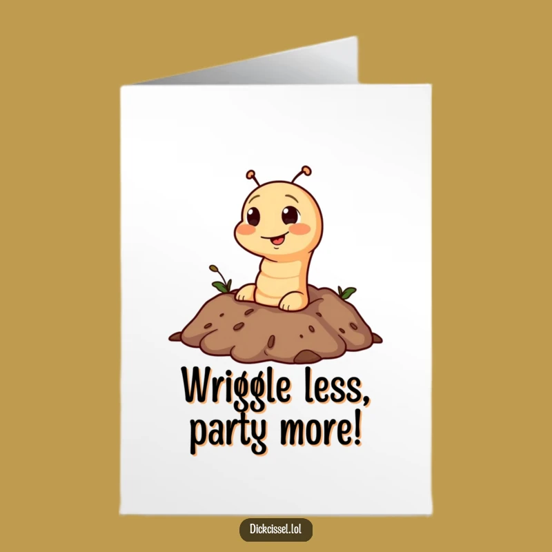 Free Printable Worm Birthday Card - Popping Up Fun Downloadable Gift