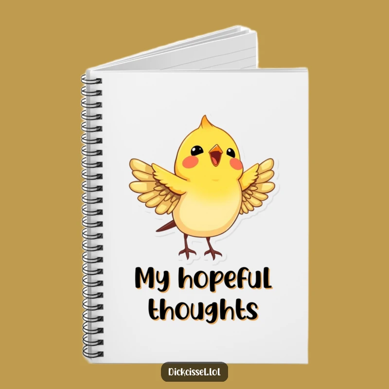 Joyful Dickcissel Bird Notebook: Capture Your Thoughts with This Funny Design