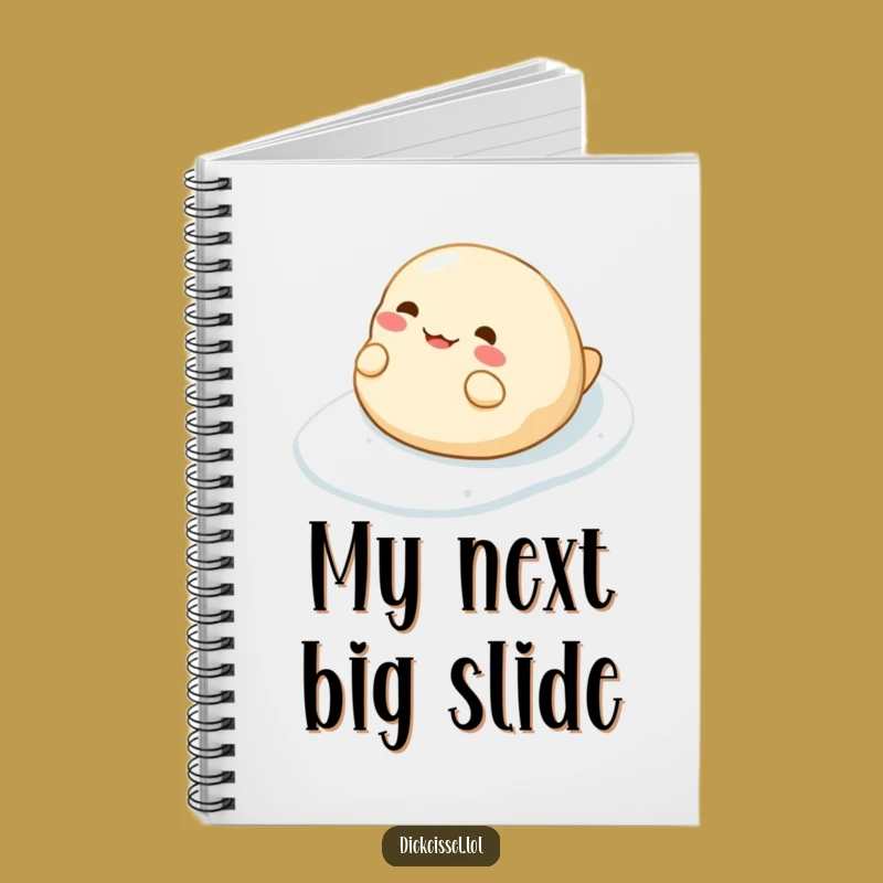 Funny Dumpling Slide Notebook: Cheerful Character Journal, Gift Idea