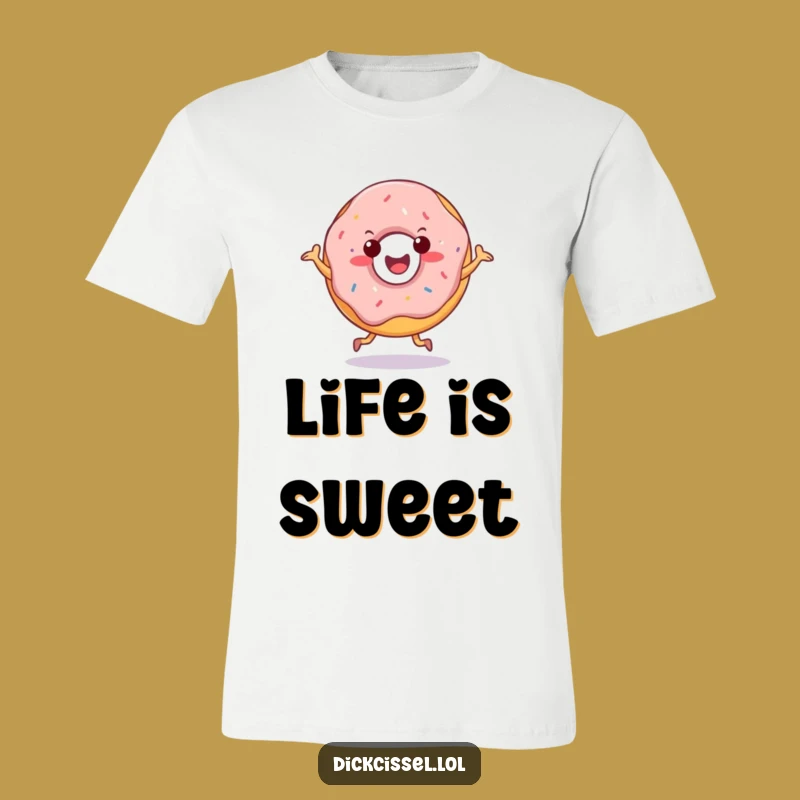 Funny Doughnut Jig T-Shirt: Show Off Your Happy Moves in Style