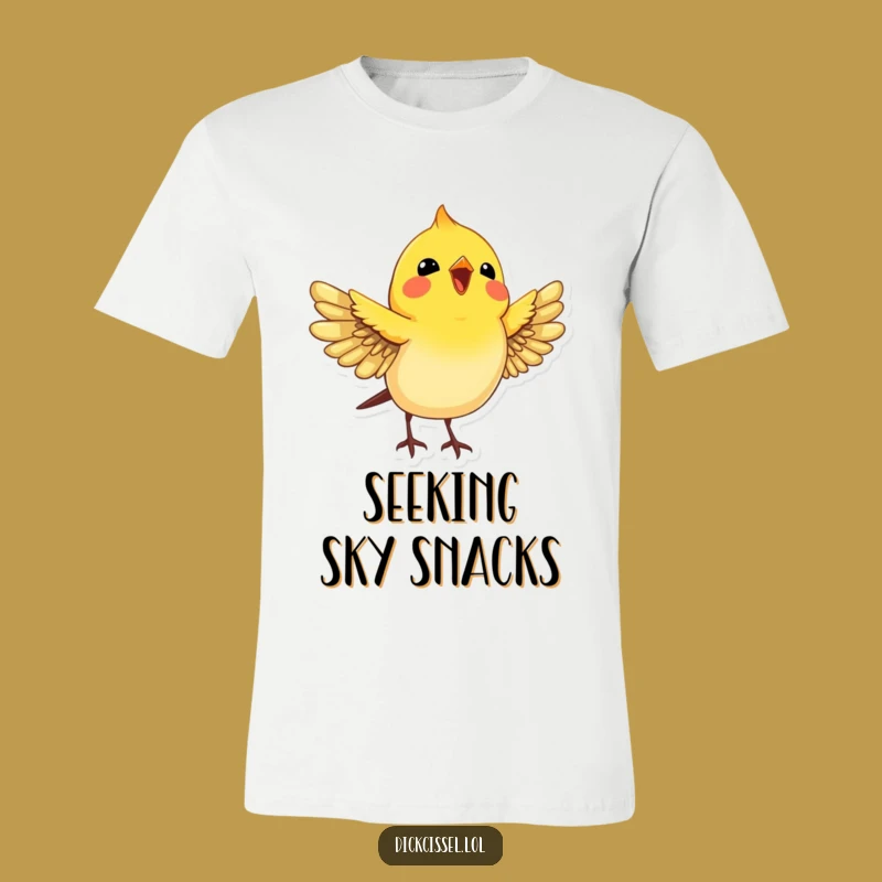 Happy Dickcissel Bird T-Shirt: Wear Your Joy with This Funny Bird Design