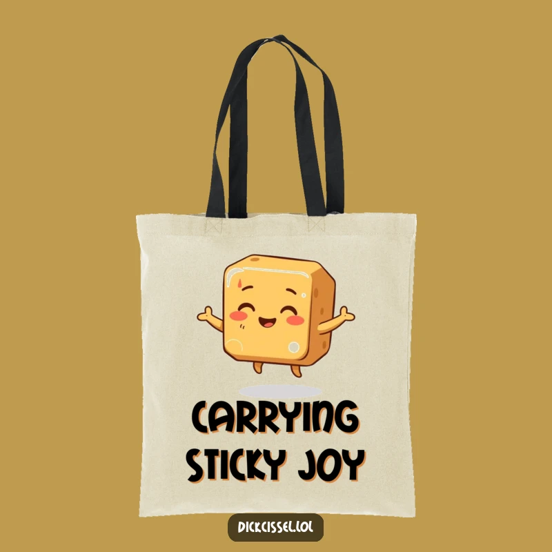 Funny Caramel Dance Tote Bag: Carry Your Moves in Style, Chic Funny Gift